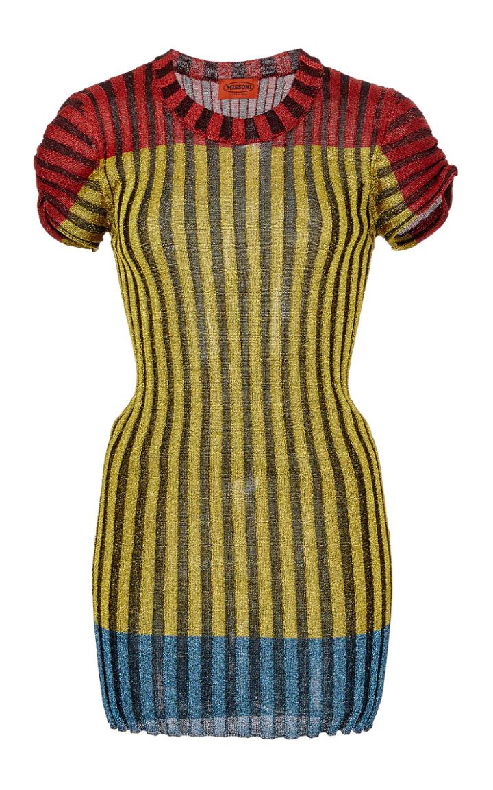Missoni Striped Cap Sleeve Top
