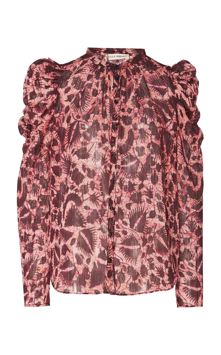 Ulla Johnson Adina Cotton-blend Blouse