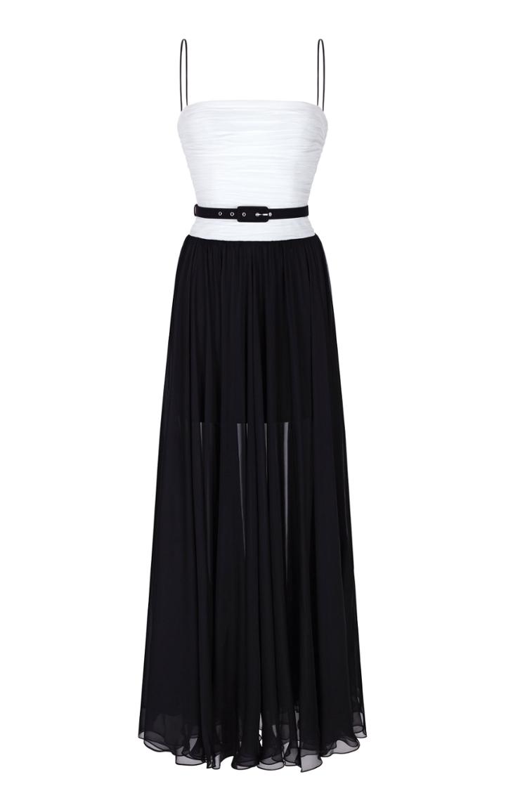Moda Operandi Rasario Draped Silk-chiffon Gown Size: 36