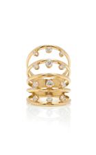 Zoe Chicco 14k Graduated Prong Diamonds 5 Band Ring