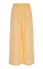 Moda Operandi Gl Hrgel Cropped Linen Wide-leg Pants Size: M