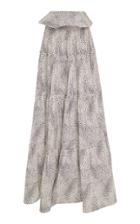 Leal Daccarett Pelicano Tiered Maxi Skirt