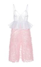 Giuseppe Di Morabito Ruffled Peplum Tulle Dress