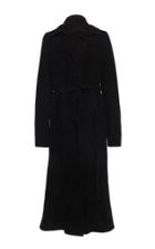 Jil Sander Suede Robe Coat