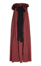 Moda Operandi Brock Collection Bow-detailed Maxi Dress Size: 0