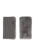 Pologeorgis The Fur Fingerless Gloves