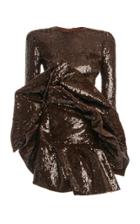 Moda Operandi Balmain Embellished Sequined Dress