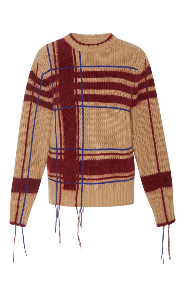 Tory Burch Eden Camel Blend Sweater