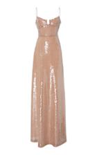 Galvan Phoebe Sequin-embellished Crepe Gown