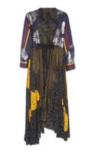 Biyan Akoya Printed Silk Dress