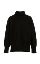 Rachel Comey Woven Rolled-neck Pima Cotton Sweater