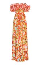 Andrew Gn Off-the-shoulder Maxi Dress