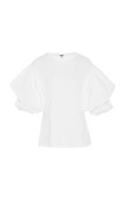 Johanna Ortiz Angola Jersey And Stretch Cotton Poplin Top