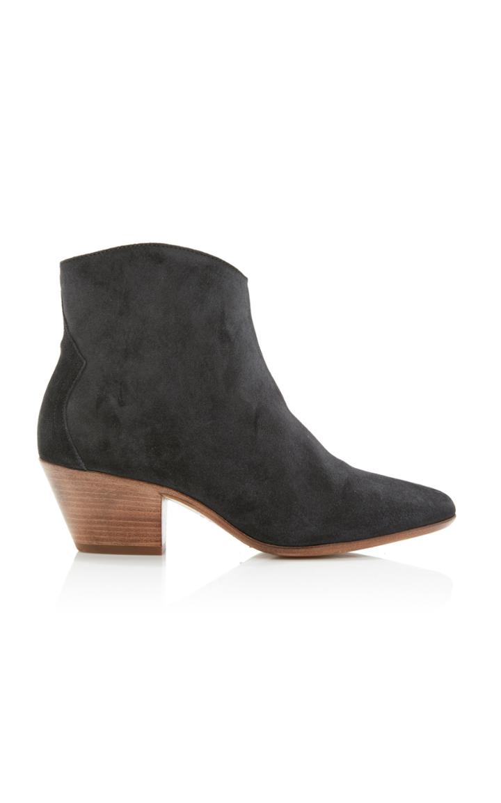 Isabel Marant Dacken Velvet Ankle Boots