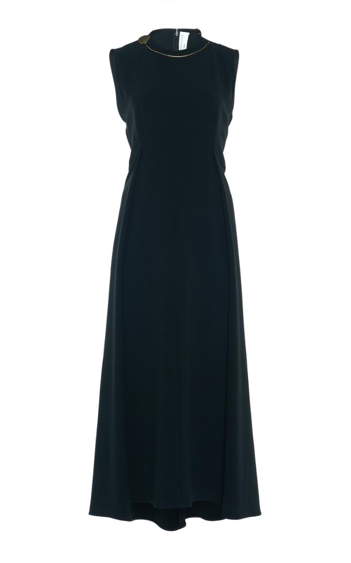 Victoria Beckham A-line Cady Midi Dress