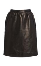 Moda Operandi Marc Jacobs Gathered Leather Skirt