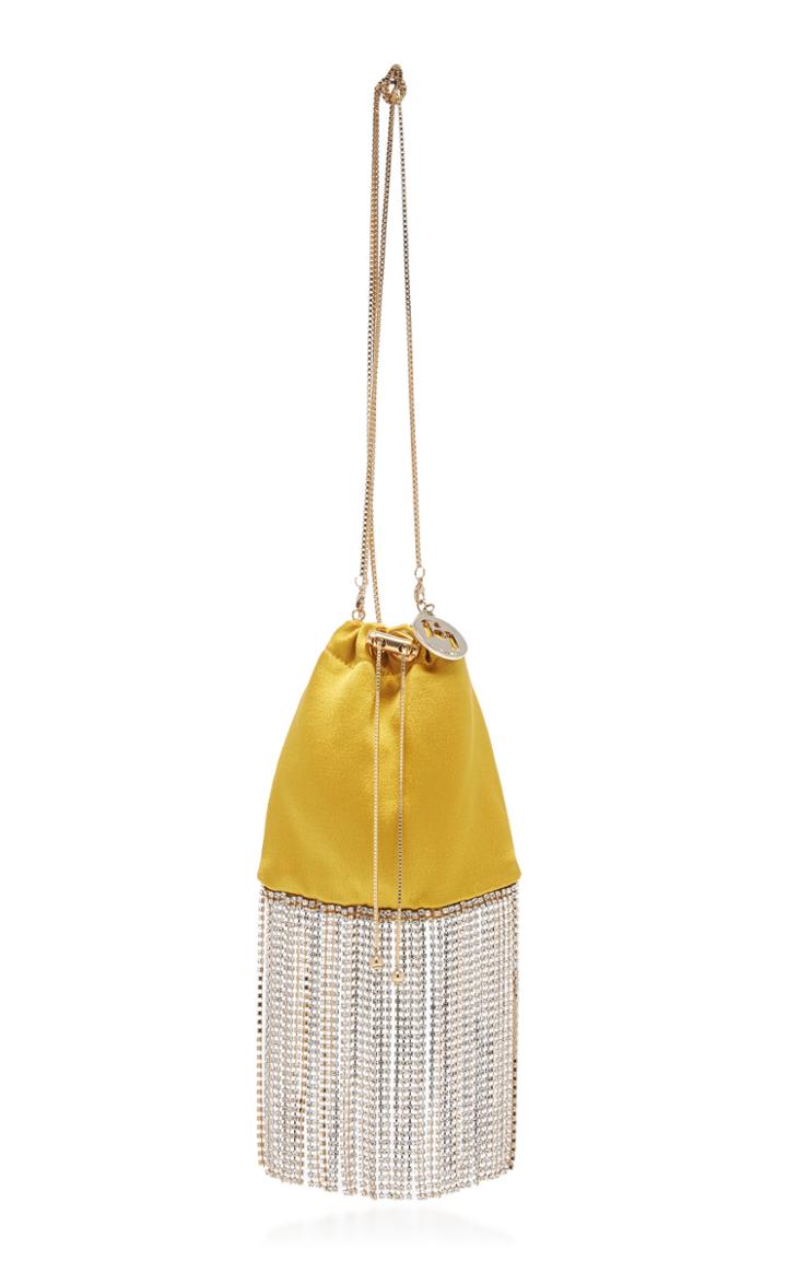 Rosantica Fatalina Crystal Fringe Crossbody Bag