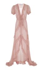 Luisa Beccaria Puff Sleeve Gown