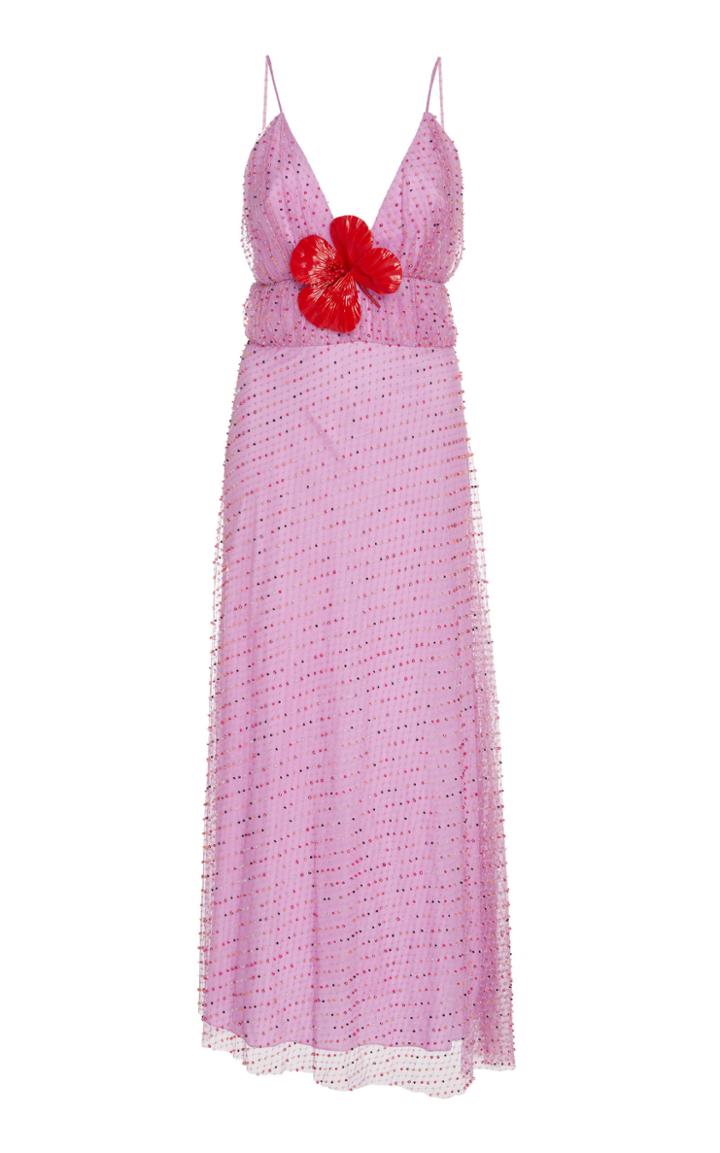 Markarian Exclusive Inferno Embellished Tulle Dress