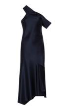 Moda Operandi Cushnie Draped Asymmetric Silk Dress Size: 0