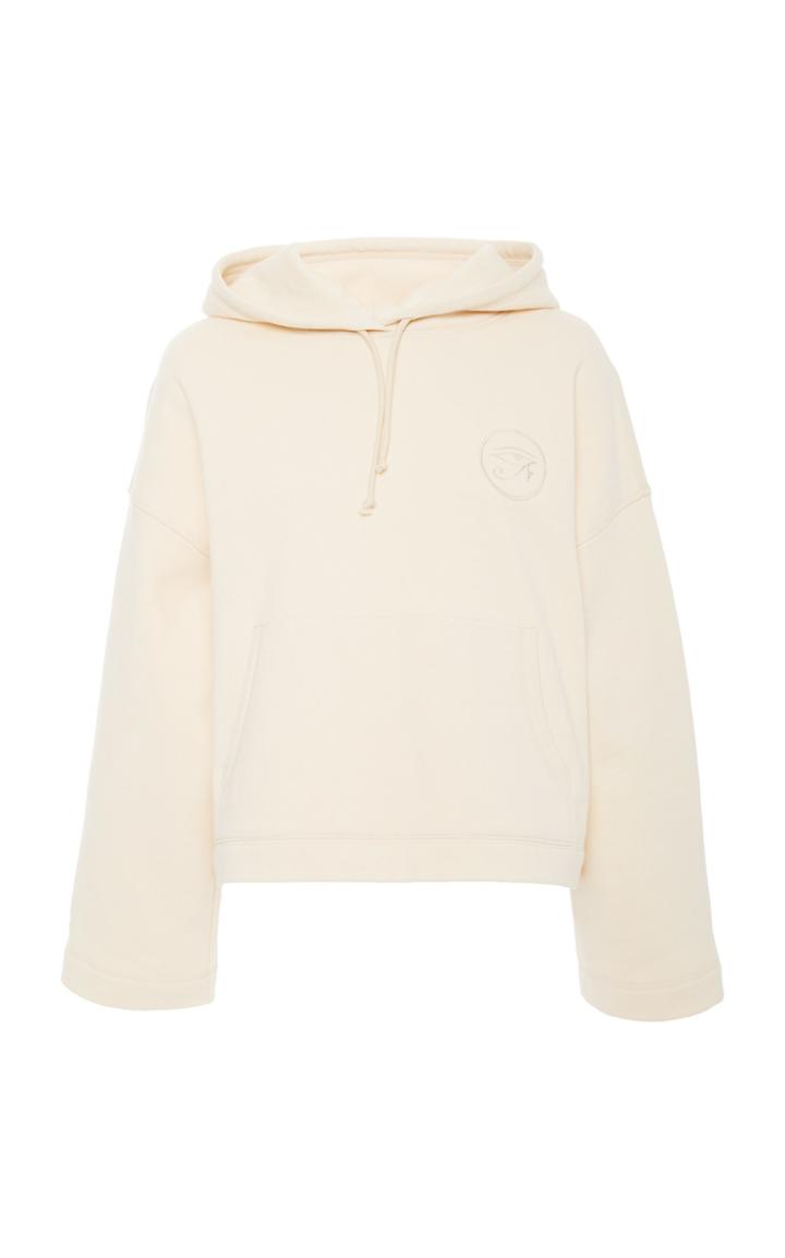 Nanushka Mooney Hooded Cotton Top