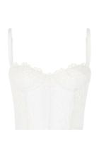 Moda Operandi Alessandra Rich Lace Corset Top Size: 38