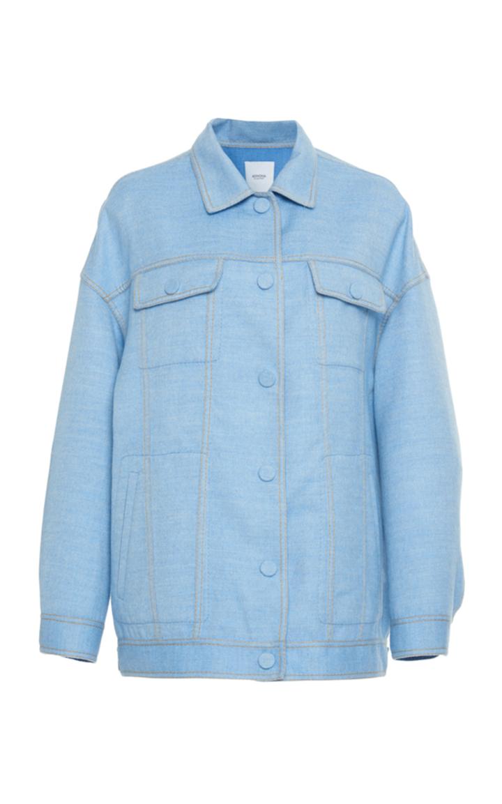 Agnona Century Cashmere Denim Jacket