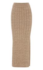 Moda Operandi Anna Quan Malory Cable-knit Pencil Skirt