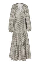 Matin Floral Broderie Anglaise Cotton Maxi Dress