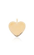 Ashley Mccormick Heart 18k Gold And Diamond Necklace