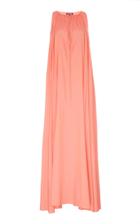 Moda Operandi Staud Edie Column Broadcloth Maxi Dress Size: Xs