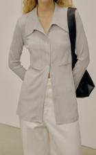 Moda Operandi Low Classic Textured Jersey Shirt