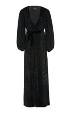 Retrofte Margarita Sequined Maxi Dress Size: Xs