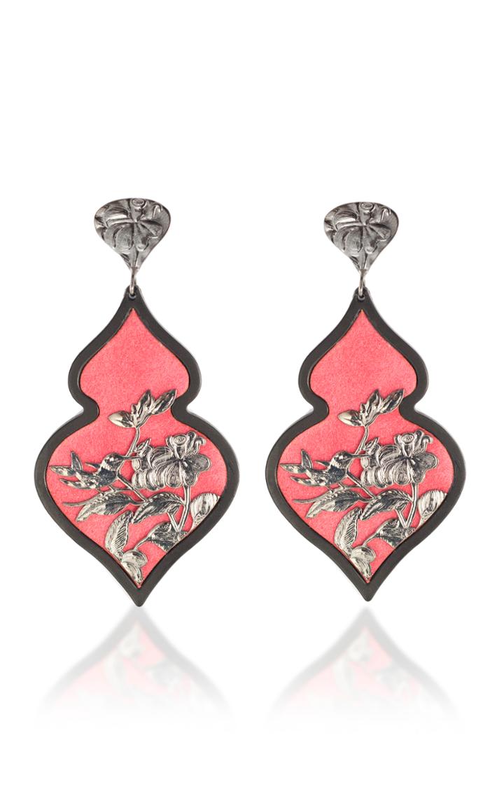 Anna E Alex Giardino Antique Rose Earrings