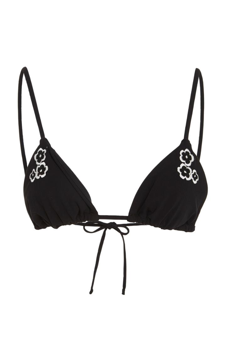 Kisuii Isla Embroidered Triangle Top