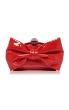 Alessandra Rich Large Patent Leather Bow Bag