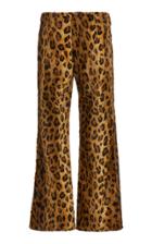 Philosophy Di Lorenzo Serafini Printed Velvet Cropped Trouser