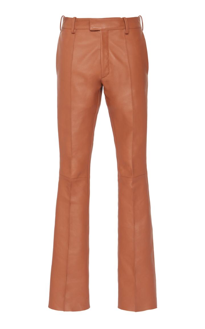 Moda Operandi Amiri Flare Leather Pants