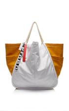 Proenza Schouler Runway Xxl Colorblock Leather Tote