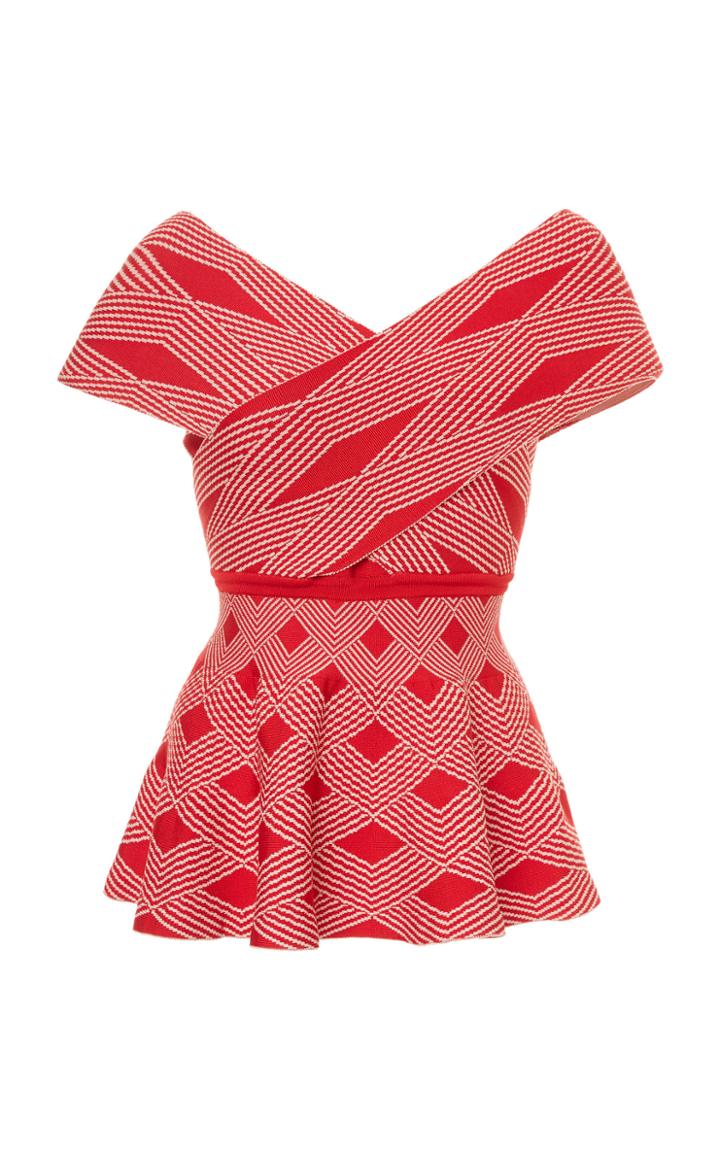Pepa Pombo Kenwood Peplum Top