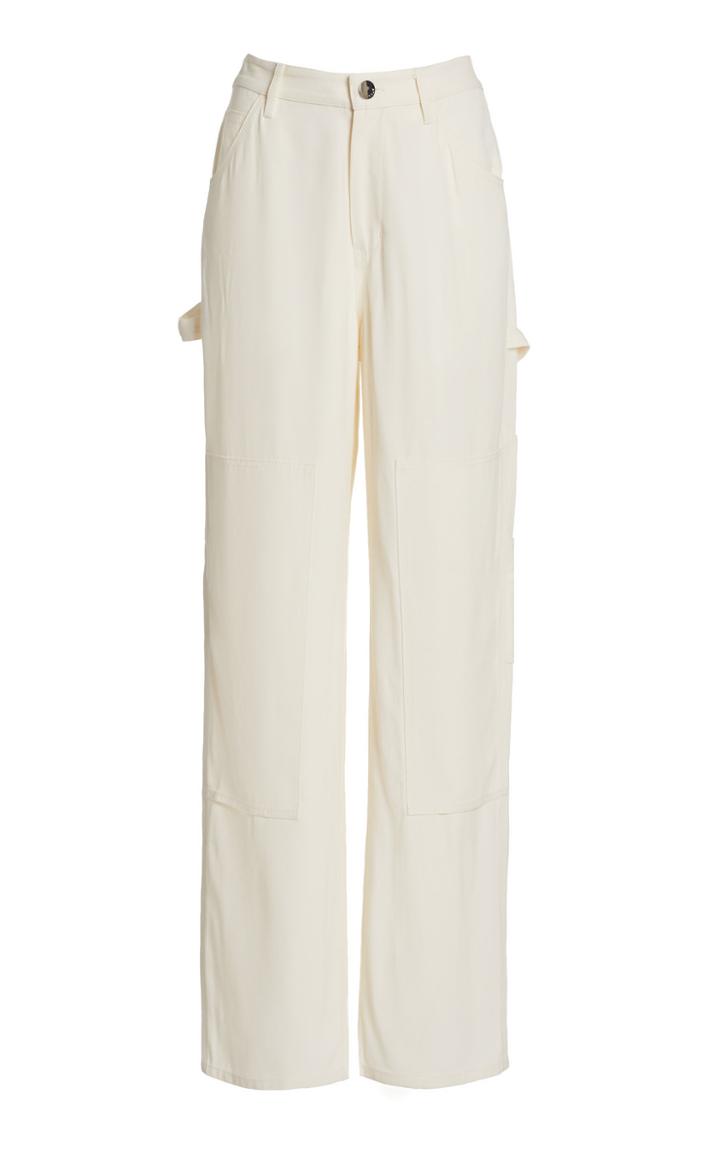 Moda Operandi Staud Lucaro Crepe Satin Pant