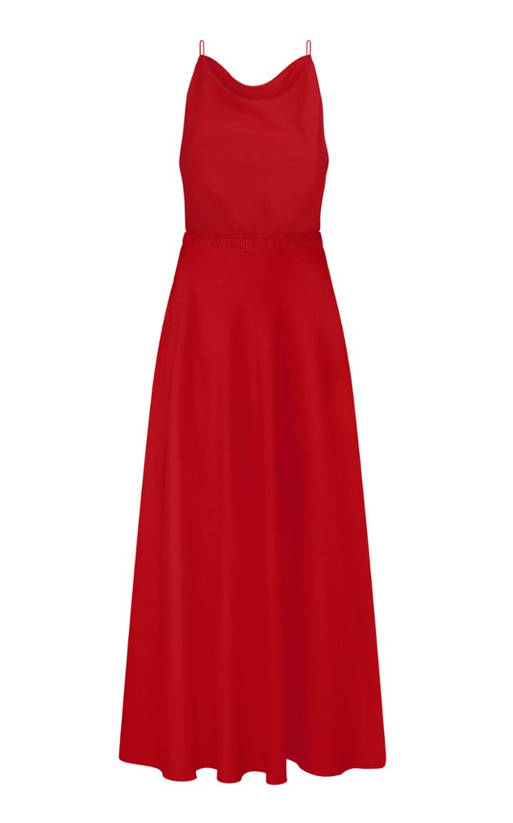Moda Operandi Anna October Open-back Crepe Dress