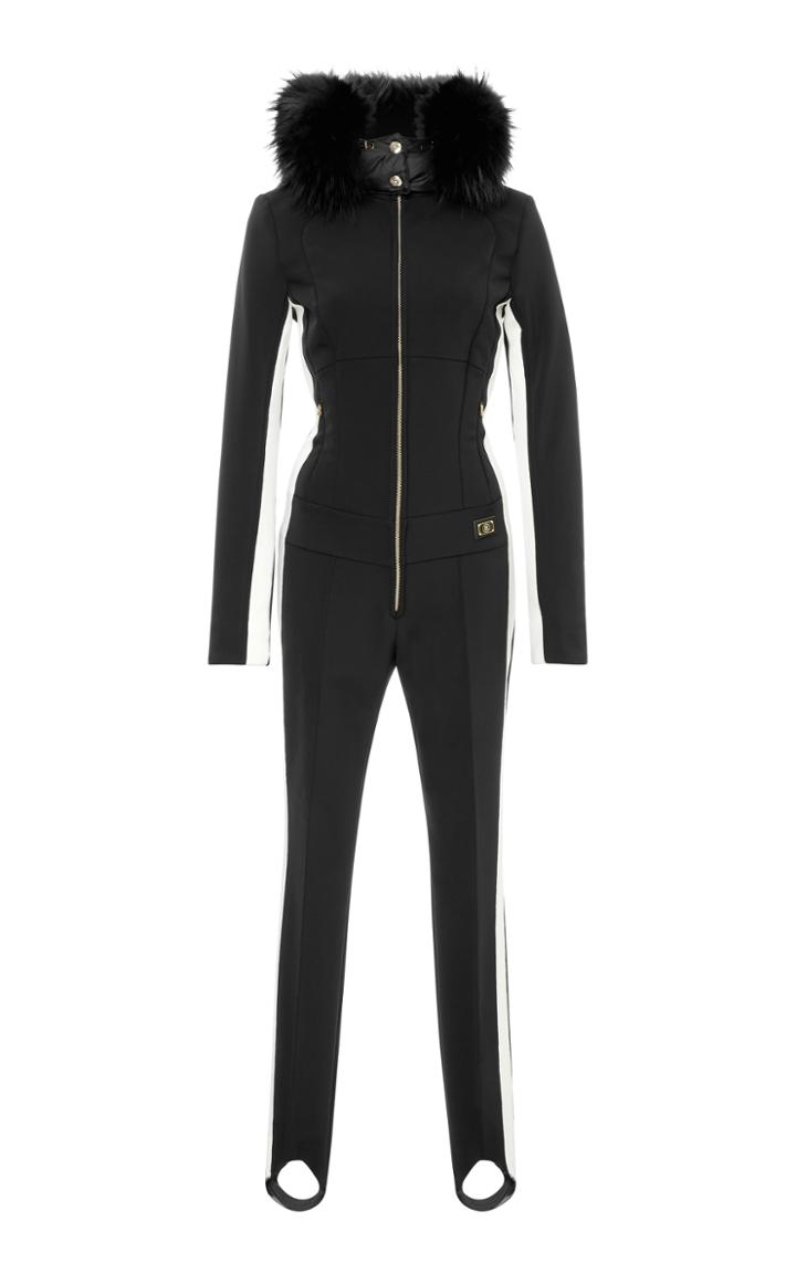 Bogner Fur-trimmed Shell Ski Suit