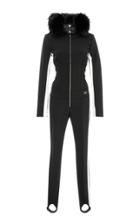 Bogner Fur-trimmed Shell Ski Suit