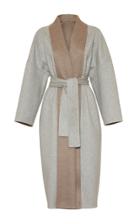 Fabiana Filippi Color Block Belted Coat