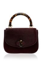 Edie Parker Mini Top Handle Crossbody In Hair Calf