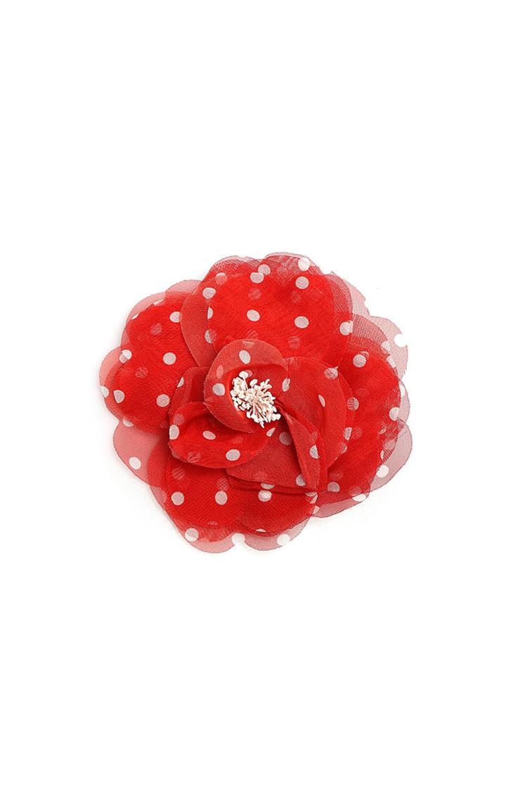 Moda Operandi Philosophy Di Lorenzo Serafini Printed Chiffon Rosette Brooch