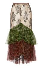 Nina Tiari Polka Tier Skirt
