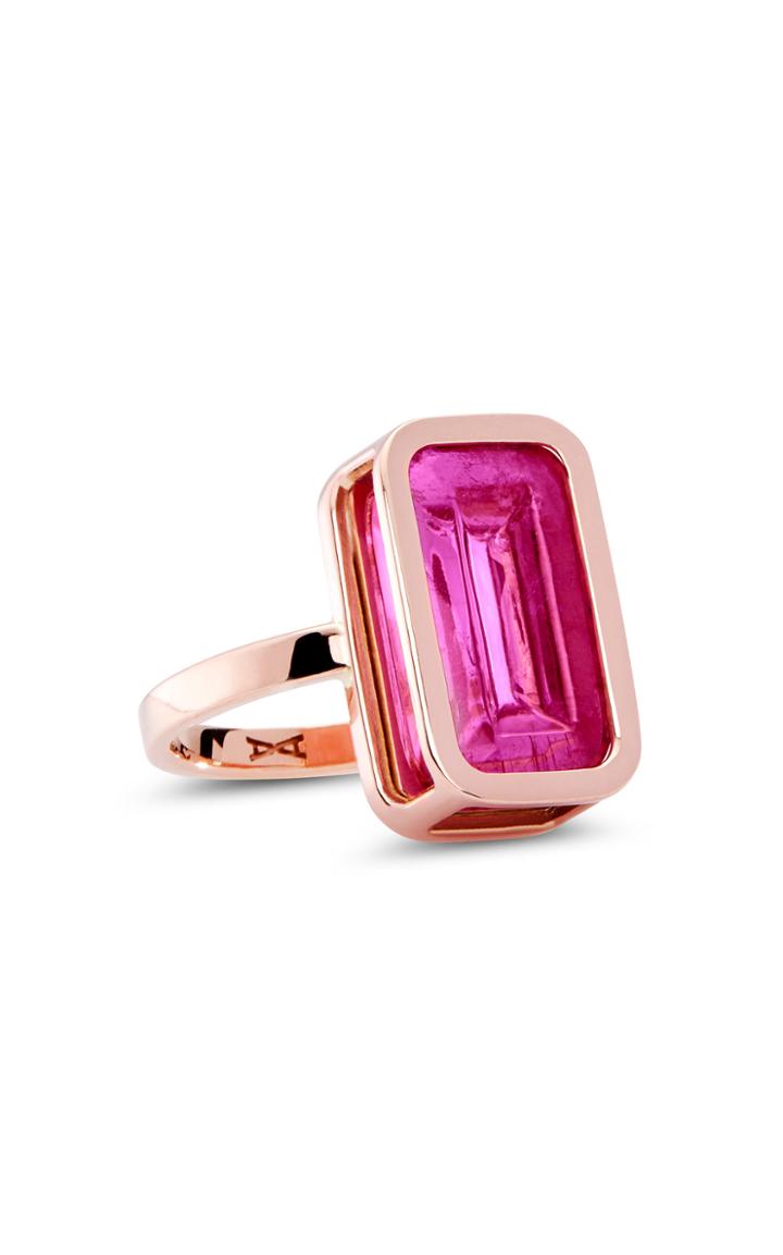 Alina Abegg Pfefferminz Rubellite 14k Rose Gold Ring