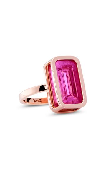 Alina Abegg Pfefferminz Rubellite 14k Rose Gold Ring